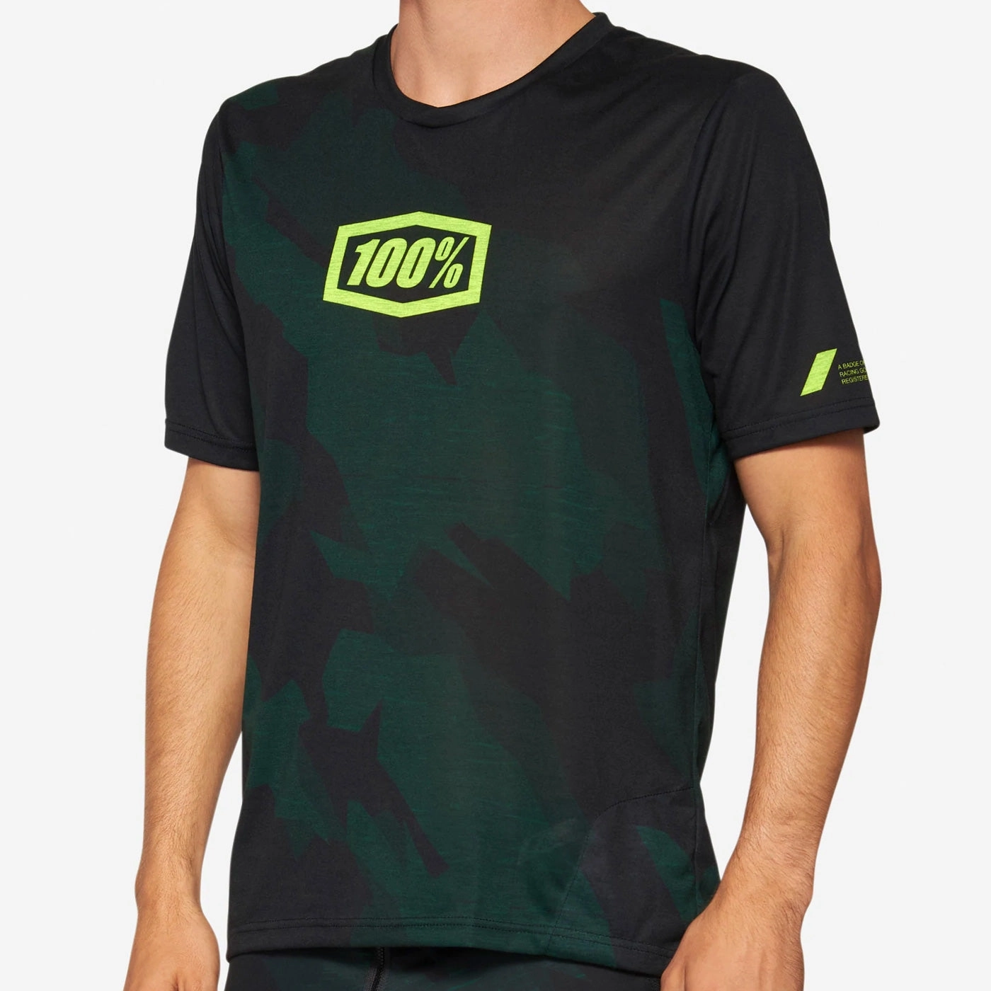 100% Airmatic Jersey - Black camo