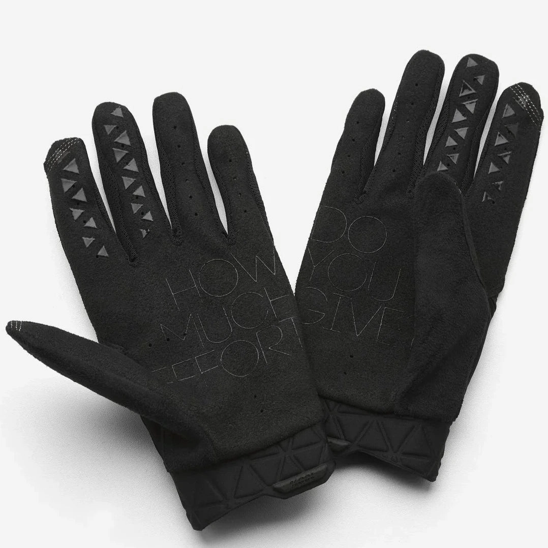 100% Geomatic Triangle glove - Black