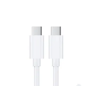 Shop Grab Now 1M 60W Usb-C To Usb-C Mini White Cable  Usp Without Package