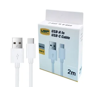 Shop Now Save Flash Sale Now 2M Usb-C To Usb-A Mini White Cable  Usp