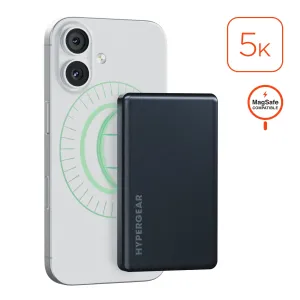 Hot Offer Frenzy 5,000Mah | Power Pack Mag Ultra-Slim Magnetic Wireless Fast Charge Power Bank | Black
