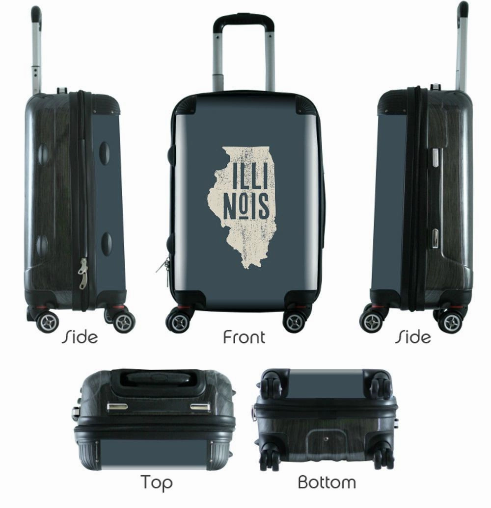 612 My Home State Illinois 20" Carry-On Price Drop Alert