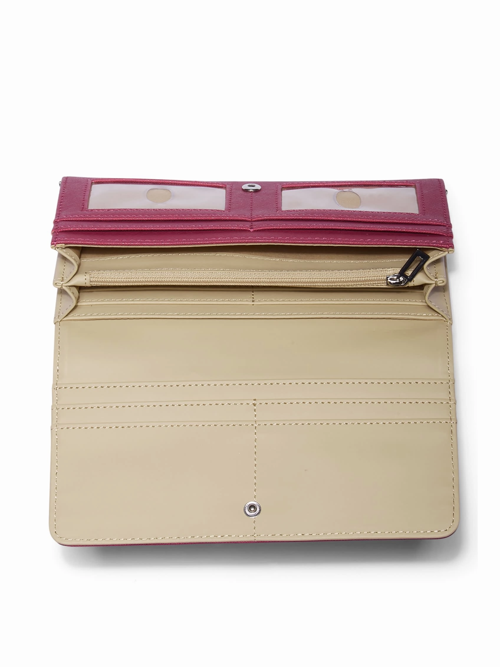 Special Offer Inside Online Exclusive Deal Abree Logo Saffiano Multi Organizer
