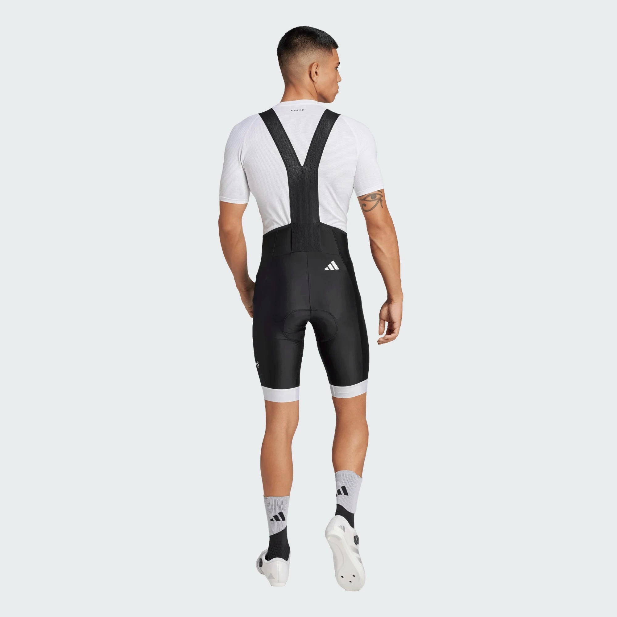 Adidas Essentials 3-Stripes Heritage bib short - Black