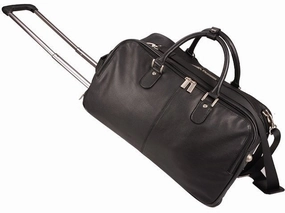 Adpel Memphis Nappa Leather Duffel Bag | Black Online Exclusive Deal Save More Online