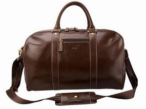 Mega Discount Event MustShop Sale Adpel Panema Leather Travel Bag | Brown
