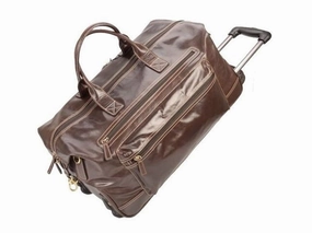 Mega Online Discount Adpel Skyline Trolley Travel Duffel Bag | Brown