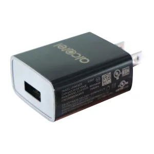 Best Price Today Alcatel (5V/1A) Usb Wall Charger Power Adapter - Black W/ Logo (Uc11Us)