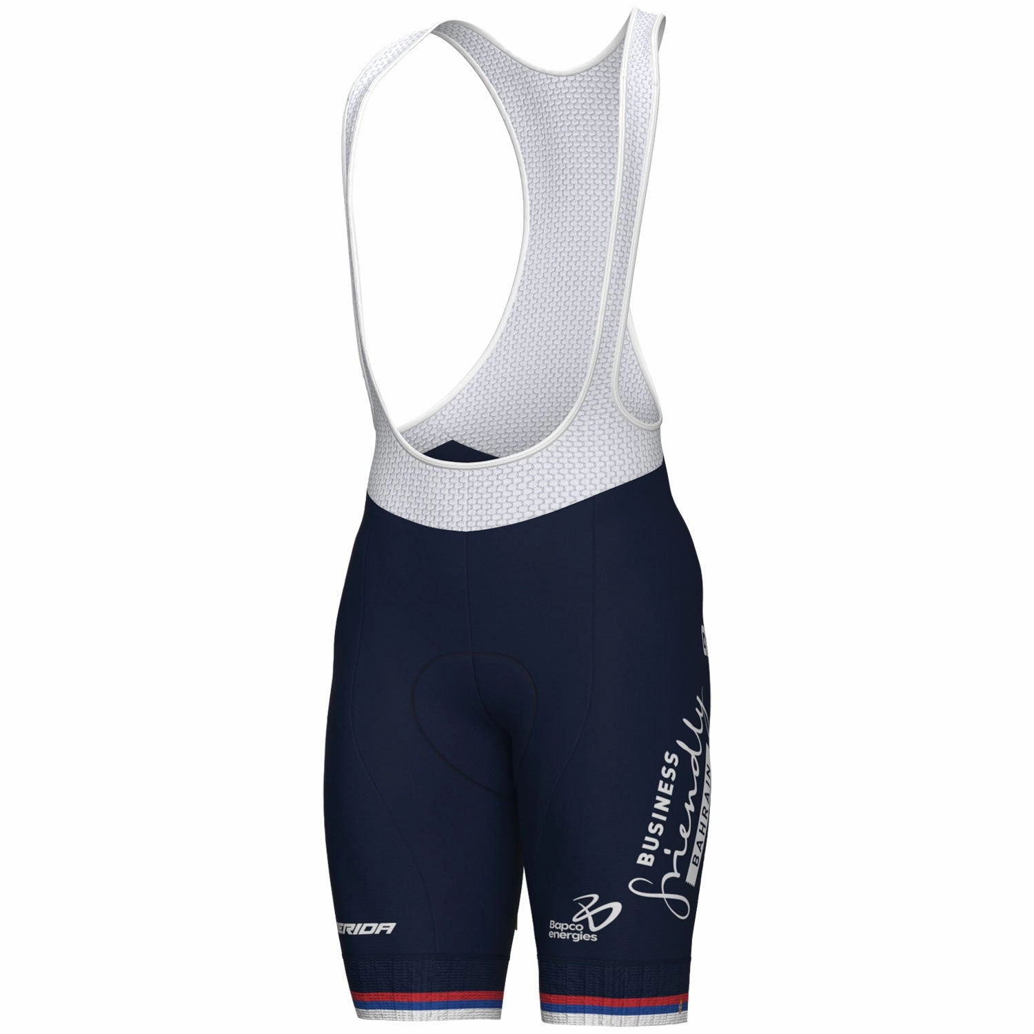 Ale Bahrain Victorious 2024 bib shorts - Serbian Champion