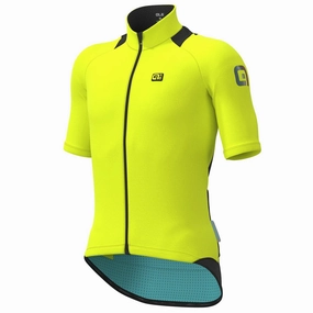 Ale Klimatik K-Idro jersey - Yellow fluo
