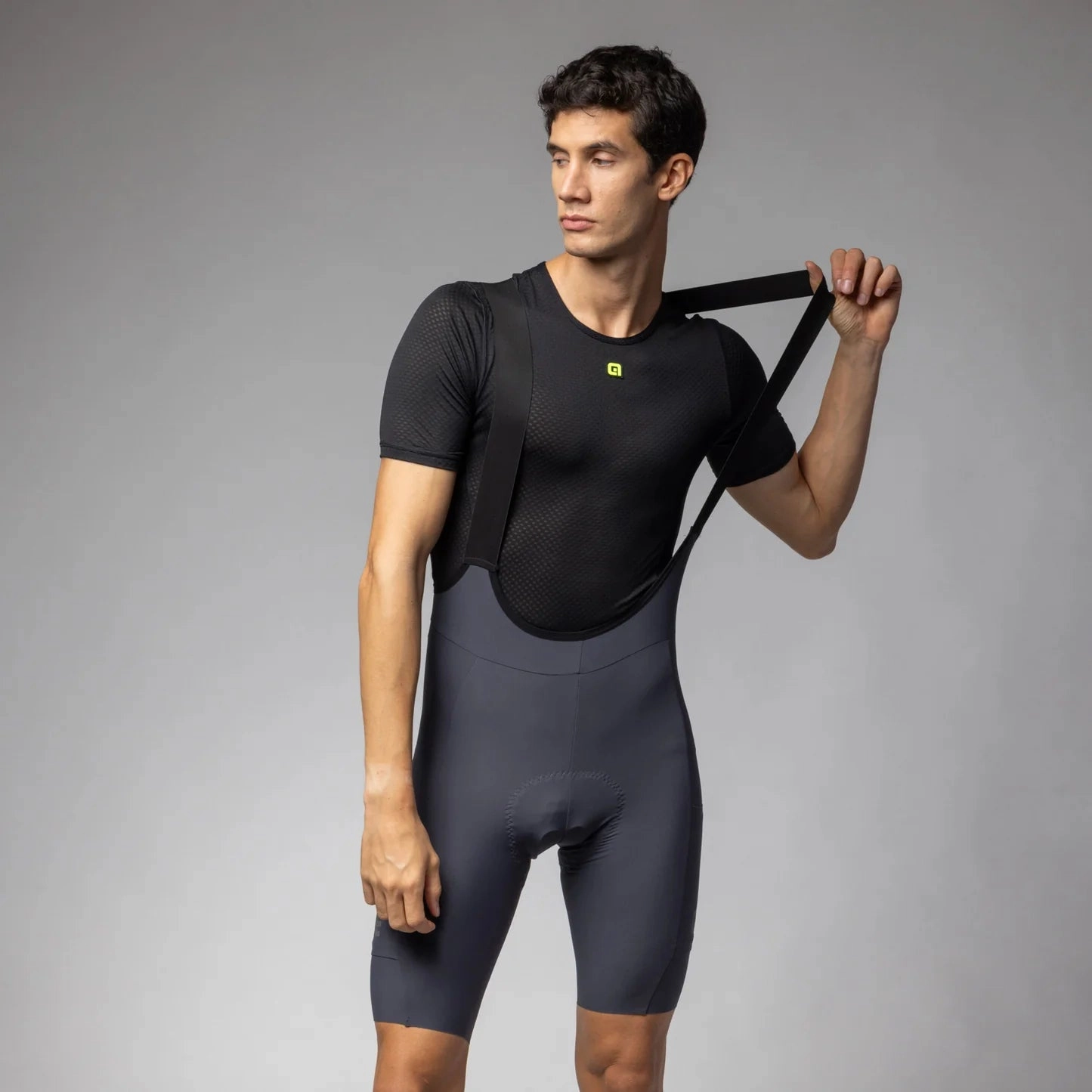Ale Off Road Gravel Pro bib shorts - Dark grey