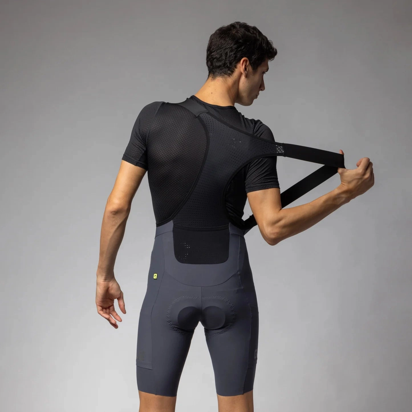 Ale Off Road Gravel Pro bib shorts - Dark grey