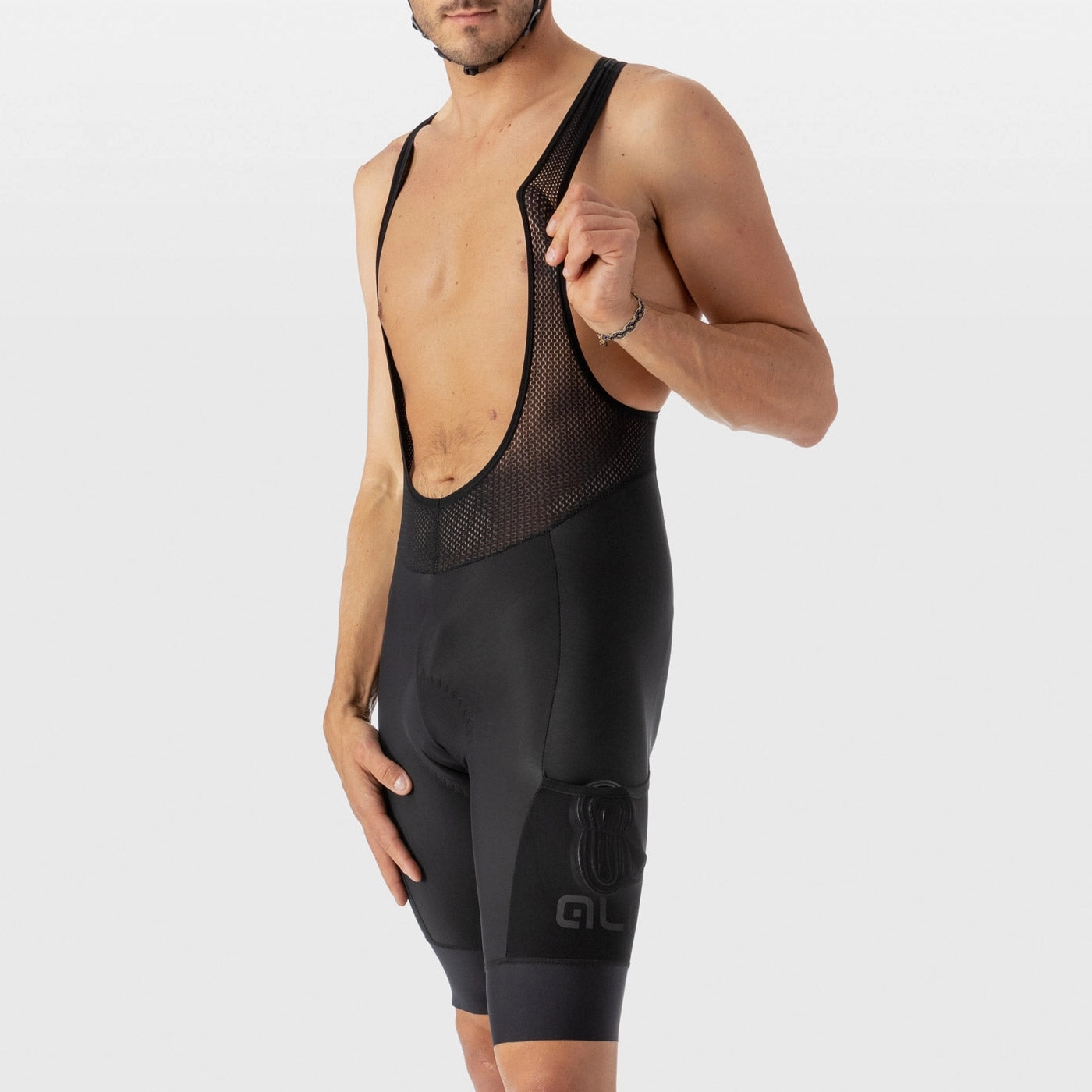 Ale Off Road Stones Cargo bib shorts - Black