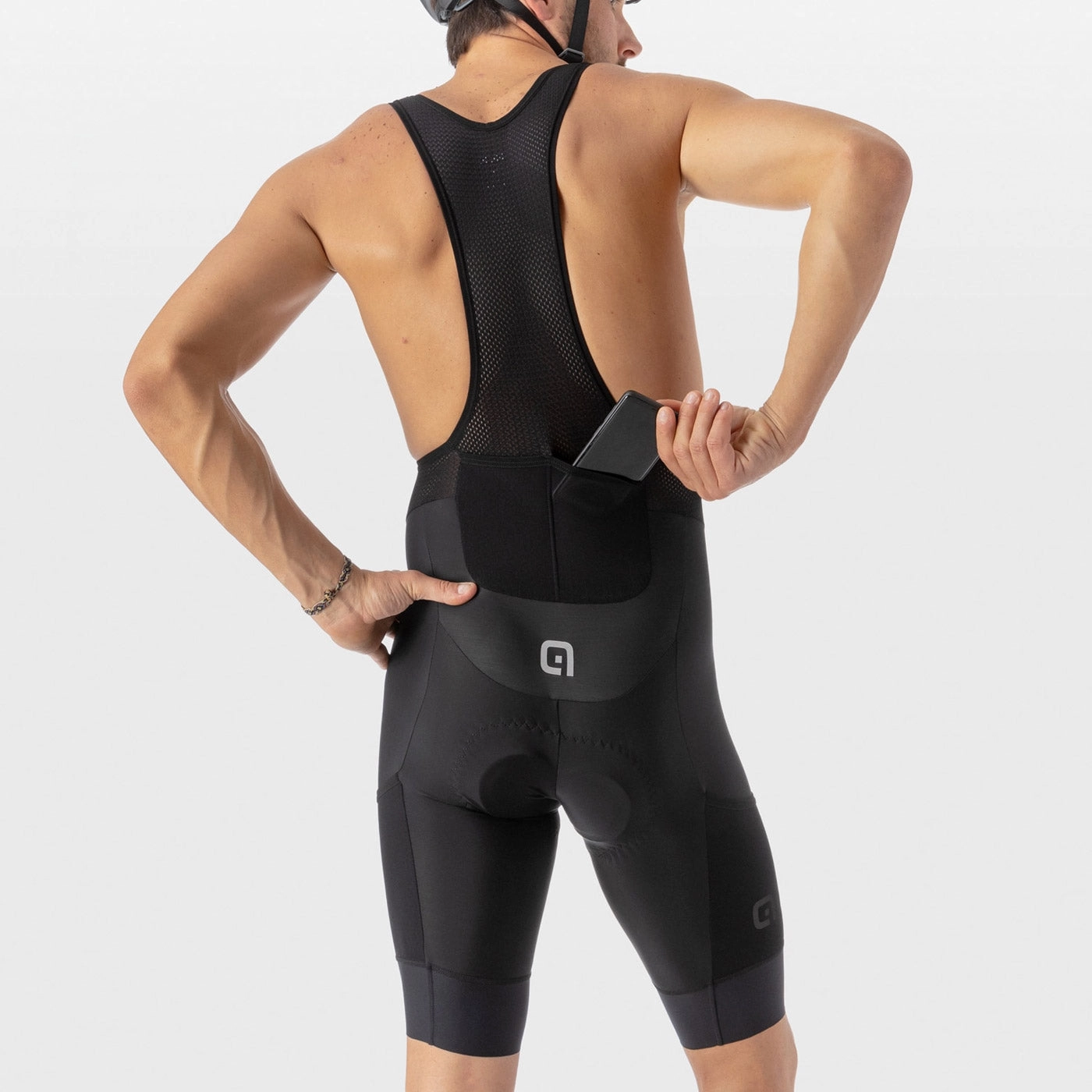 Ale Off Road Stones Cargo bib shorts - Black