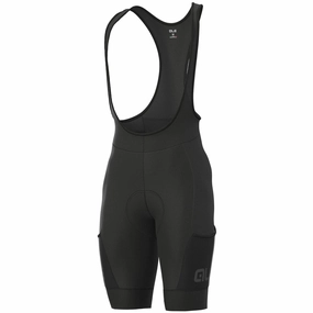 Ale Off Road Stones Cargo bib shorts - Black