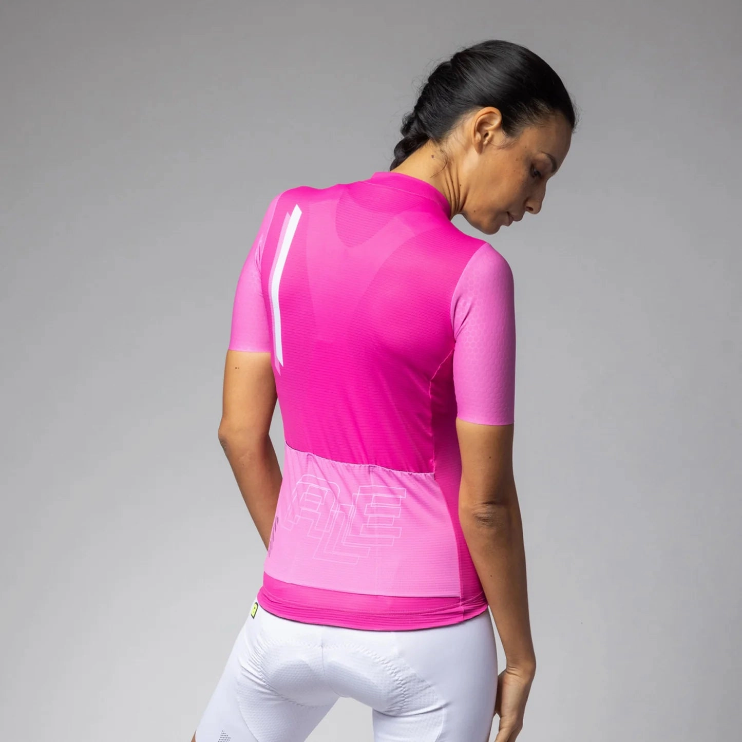 Ale PR-E Follow me women jersey - Fuchsia