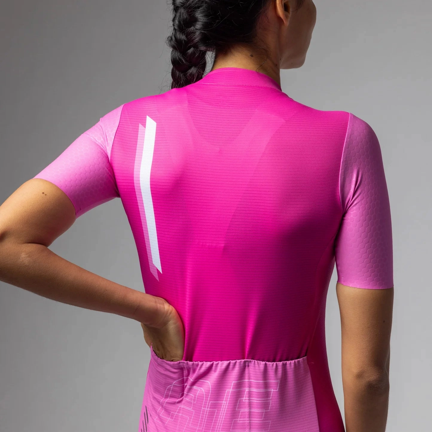 Ale PR-E Follow me women jersey - Fuchsia