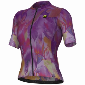 Ale PR-E Jardin women jersey - Purple