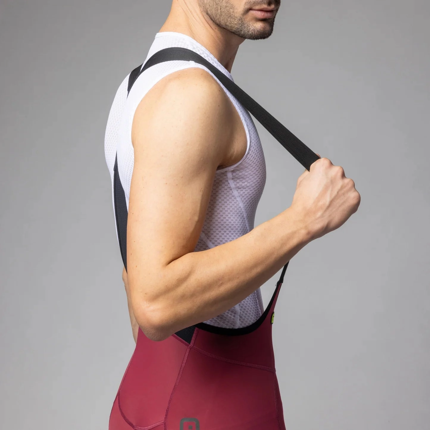 Ale PR-E Magic Colour bib shorts - Red