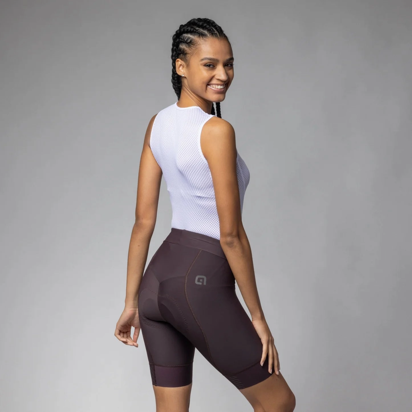 Ale PR-E Magic Colour women short - Brown