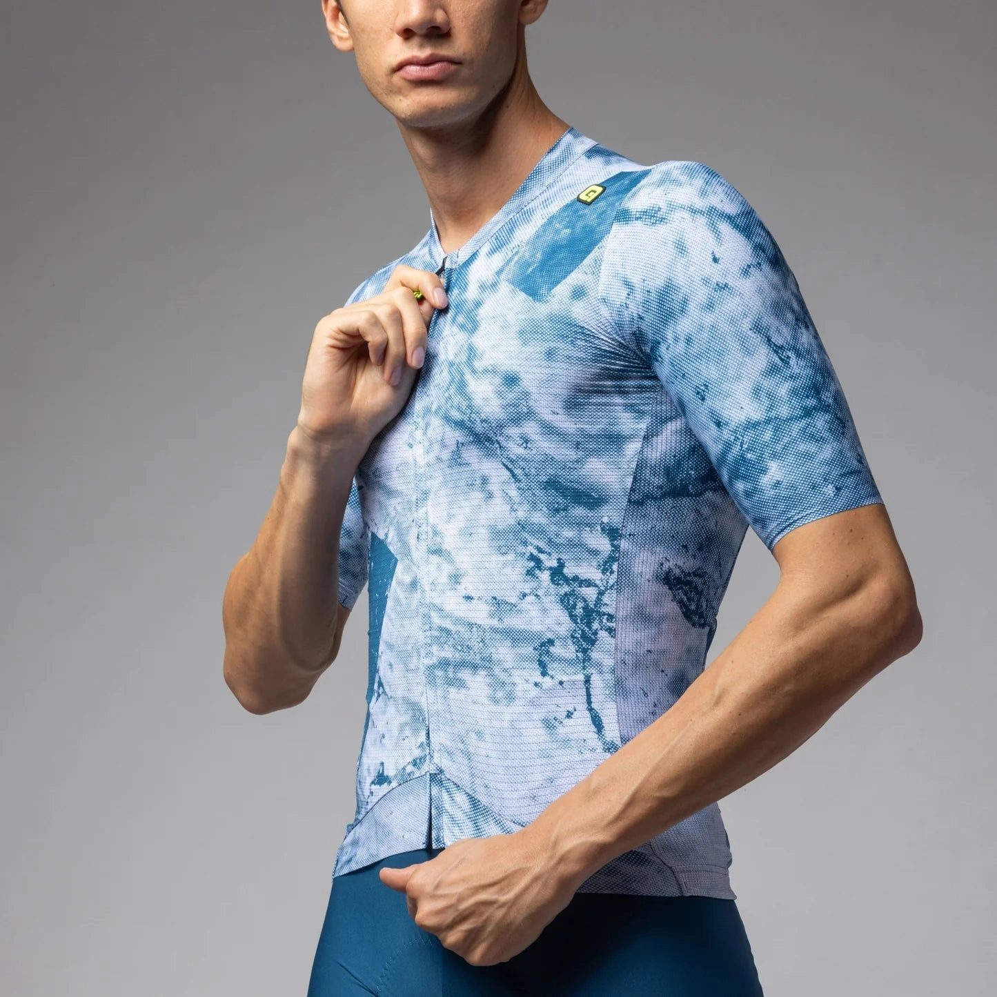 Ale PR-E Marble jersey - Blue