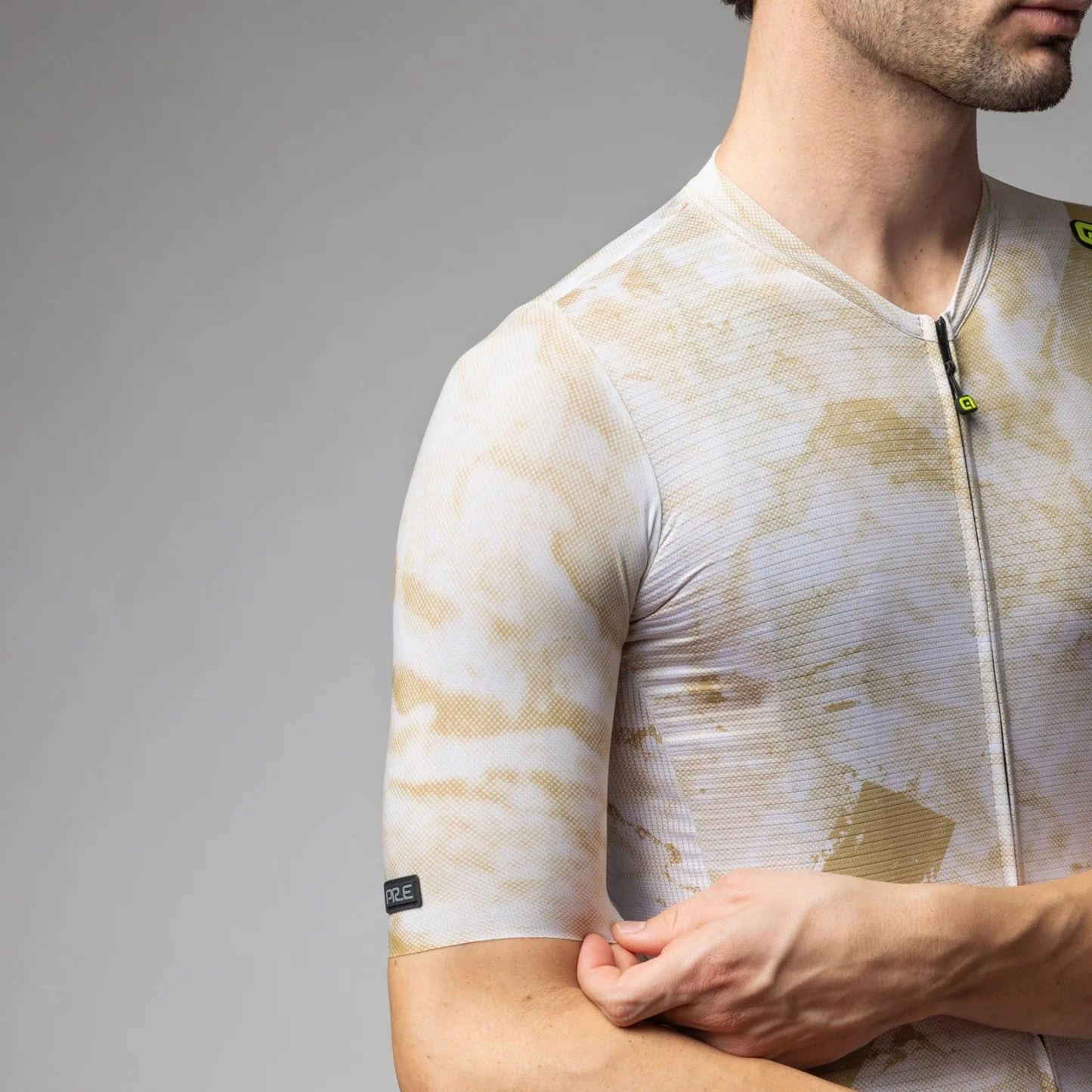 Ale PR-E Marble jersey - Gold