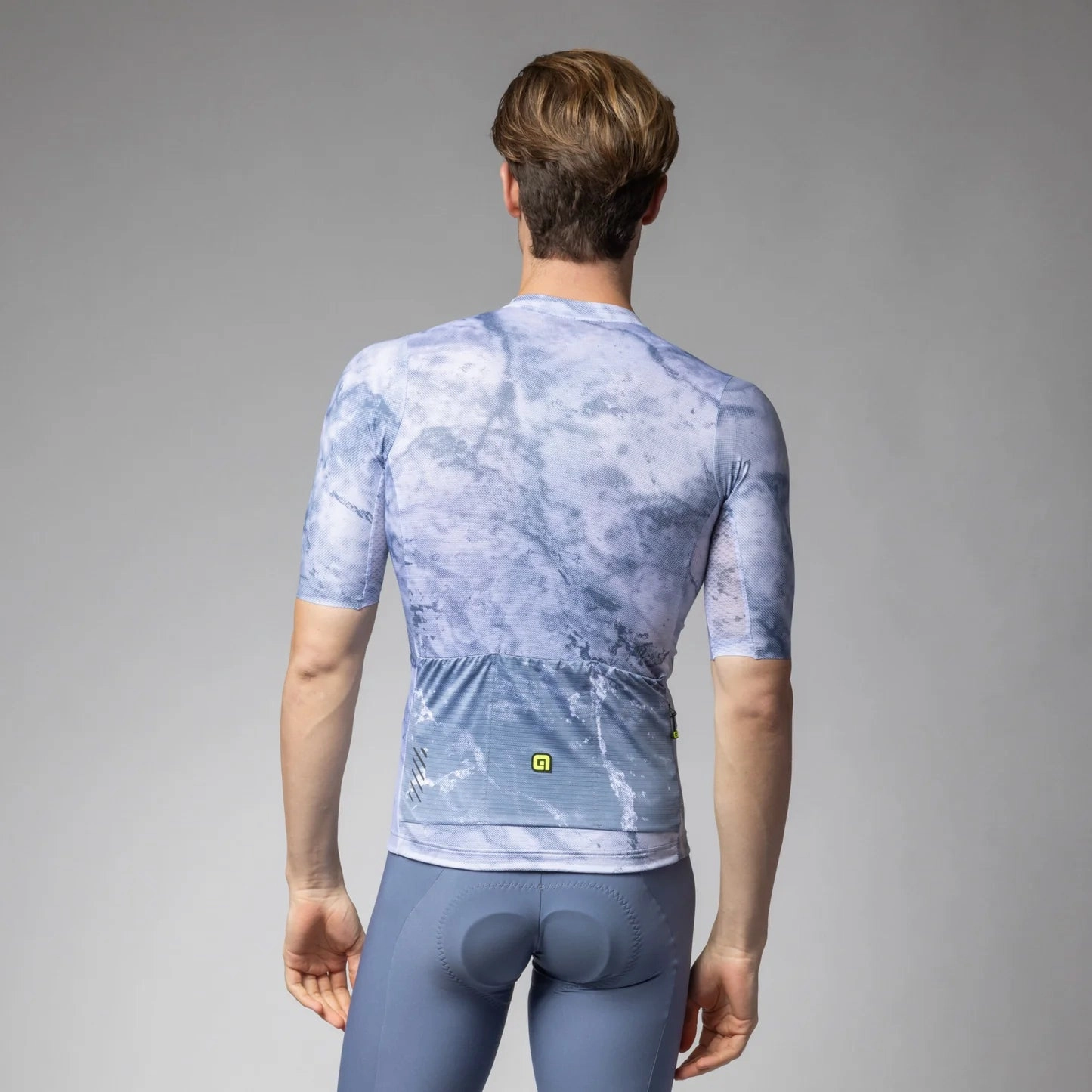 Ale PR-E Marble jersey - Light blue