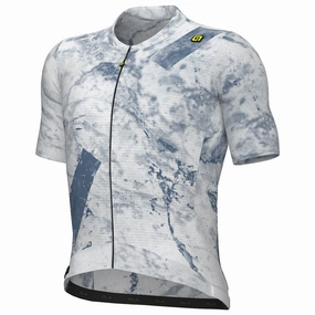 Ale PR-E Marble jersey - Light blue