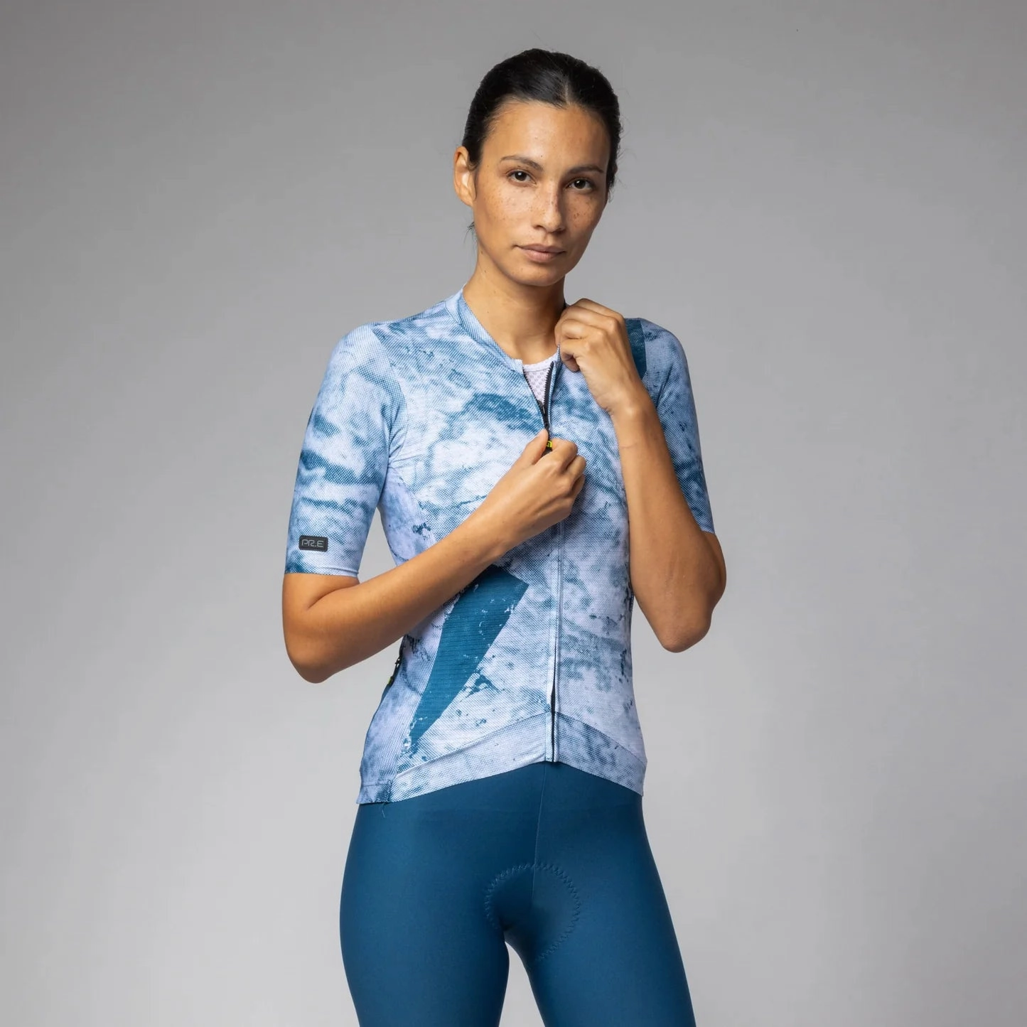 Ale PR-E Marble women jersey - Blue