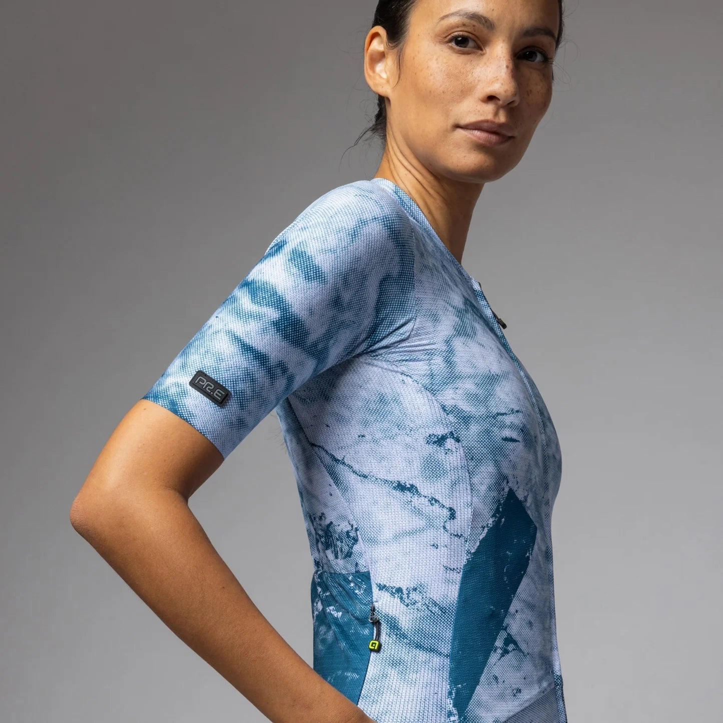 Ale PR-E Marble women jersey - Blue