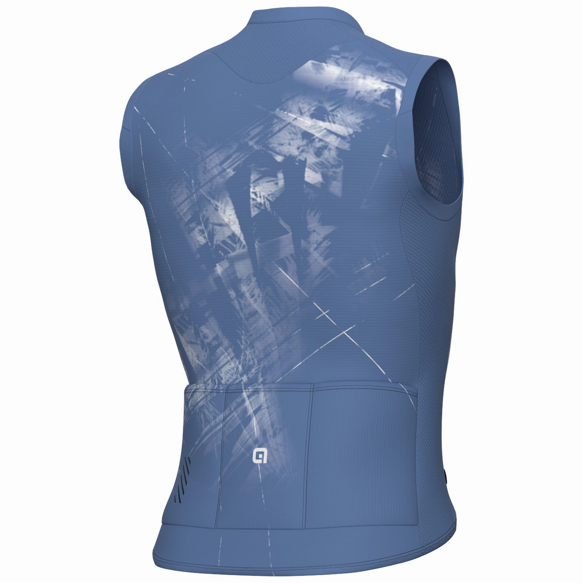 Ale PR-E Mirror sleeveless jersey - Light blue