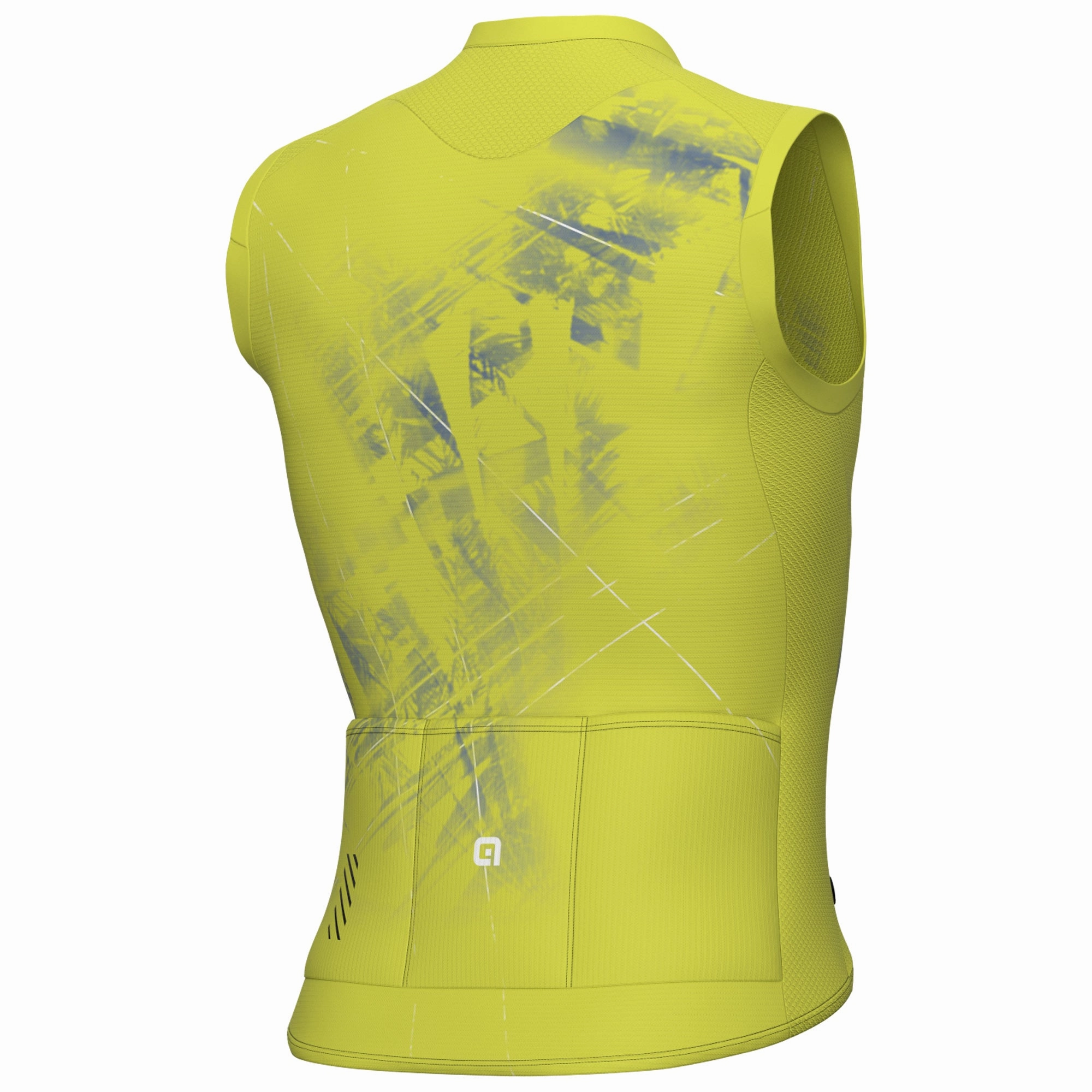 Ale PR-E Mirror sleeveless jersey - Yellow