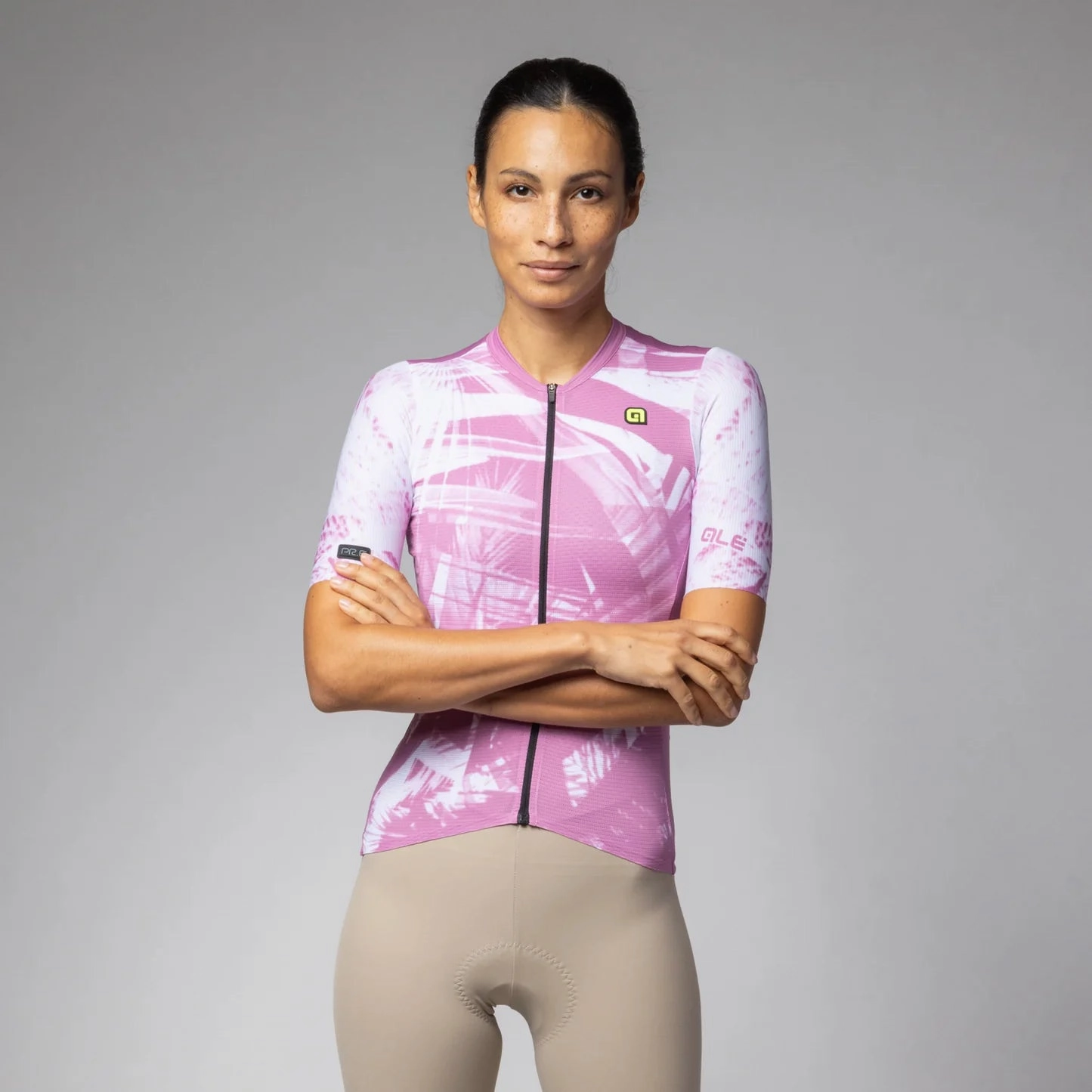 Ale PR-E Palm women jersey - Pink