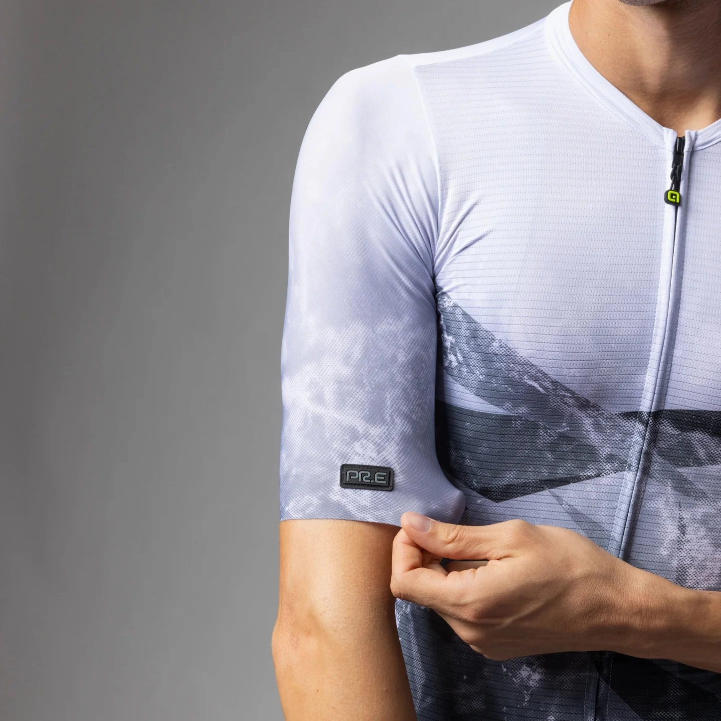 Ale PR-E Quartz jersey - Black