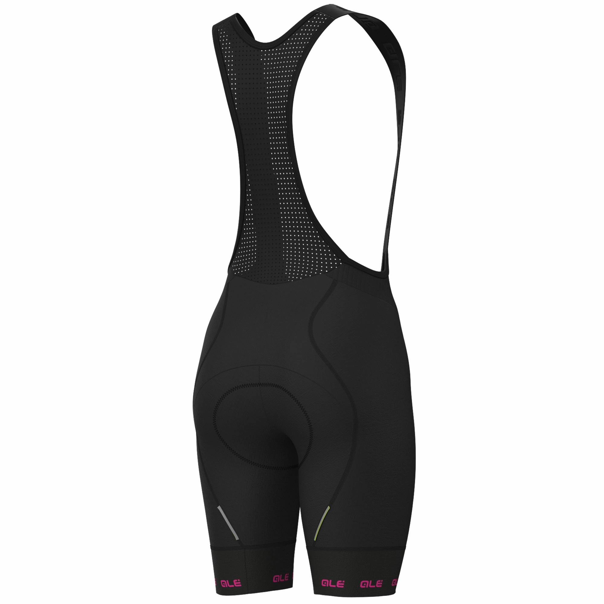 Ale PR-E Strada 2.0 women bibshort - Black fuchsia