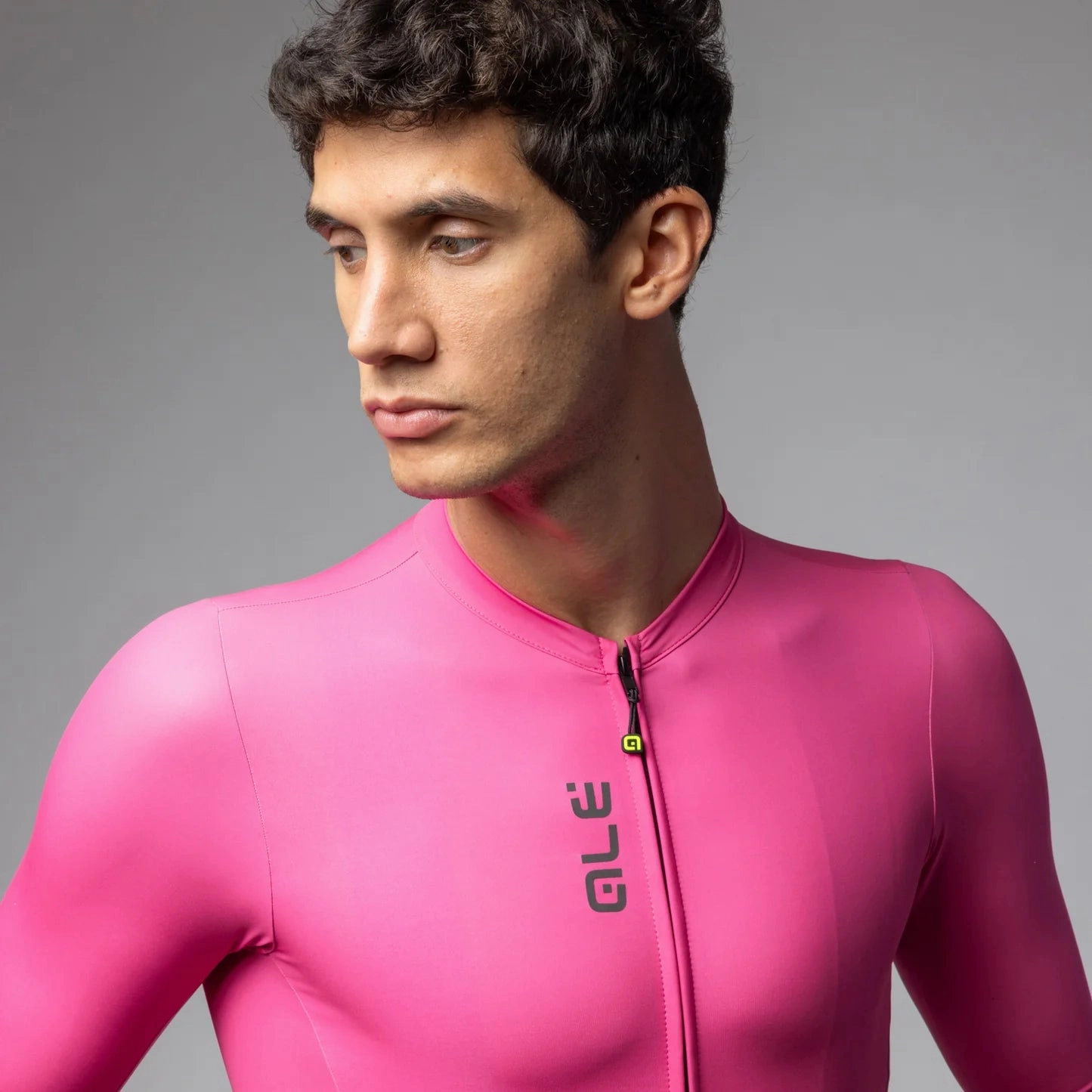 Ale Pragma Color Block jersey - Fuchsia
