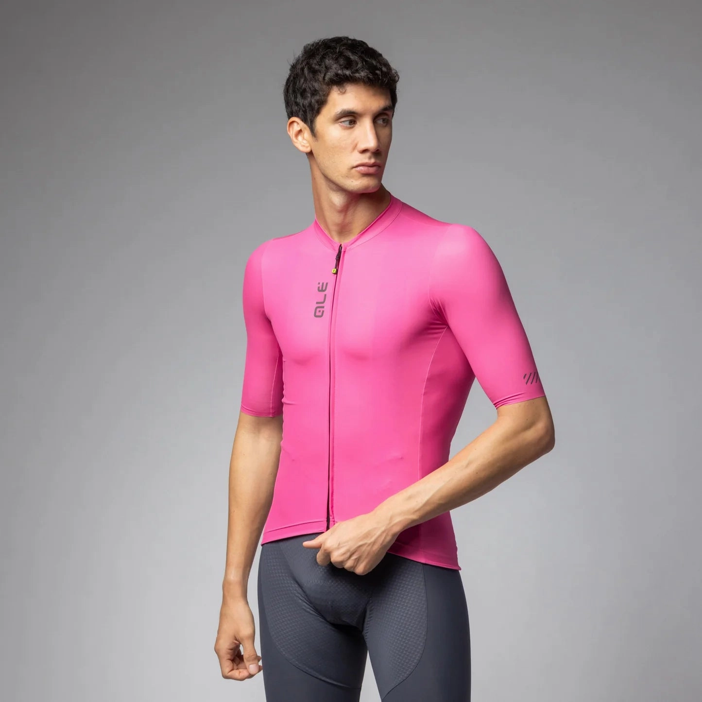 Ale Pragma Color Block jersey - Fuchsia