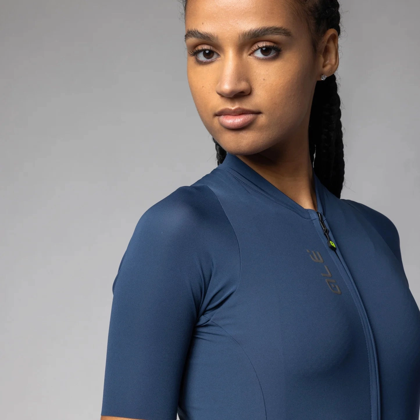 Ale Pragma Color Block Off Road women jersey - Blue