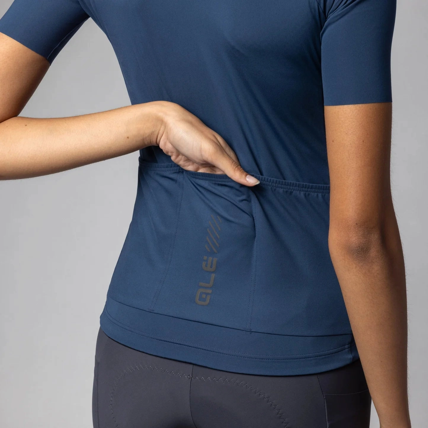 Ale Pragma Color Block Off Road women jersey - Blue