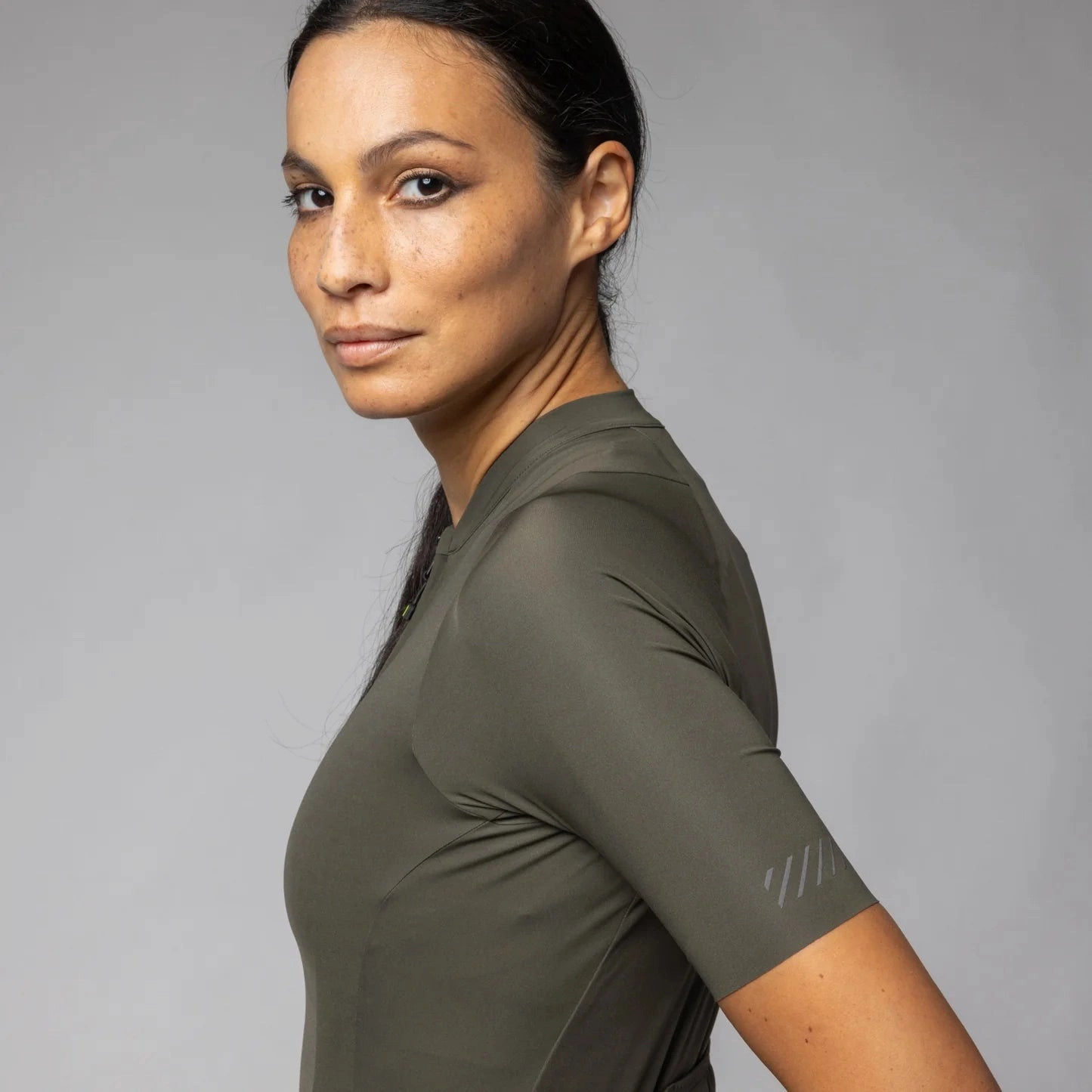 Ale Pragma Color Block Off Road women jersey - Green