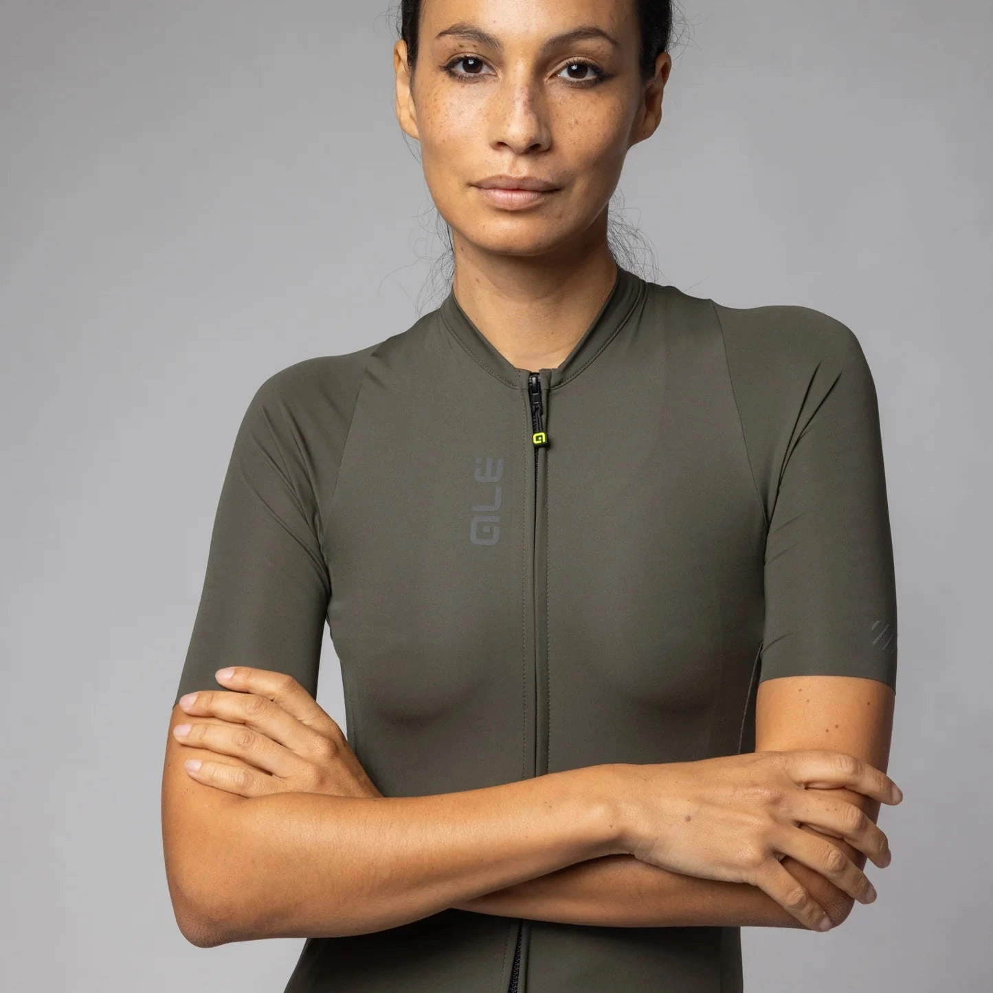 Ale Pragma Color Block Off Road women jersey - Green