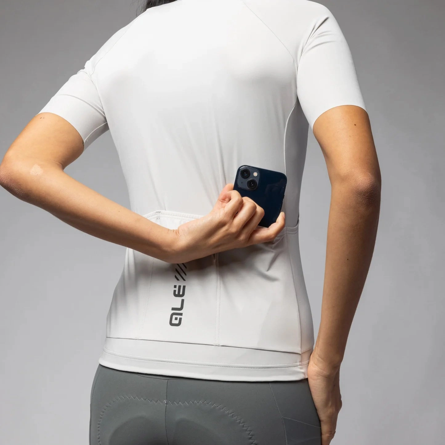 Ale Pragma Color Block Off Road women jersey - Grey