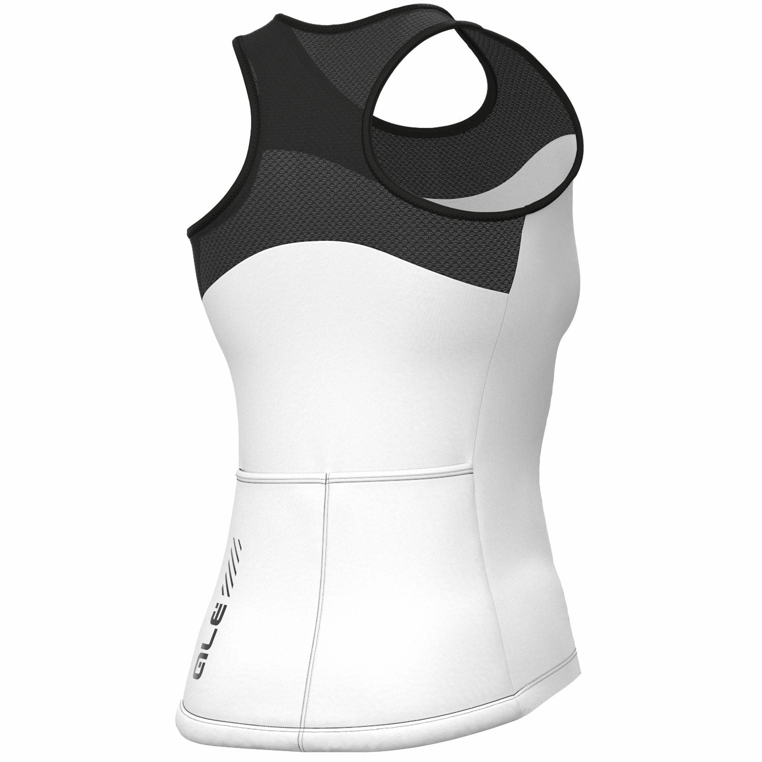 Ale Pragma Color Block woman top - White