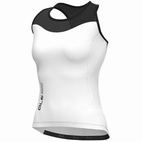 Ale Pragma Color Block woman top - White