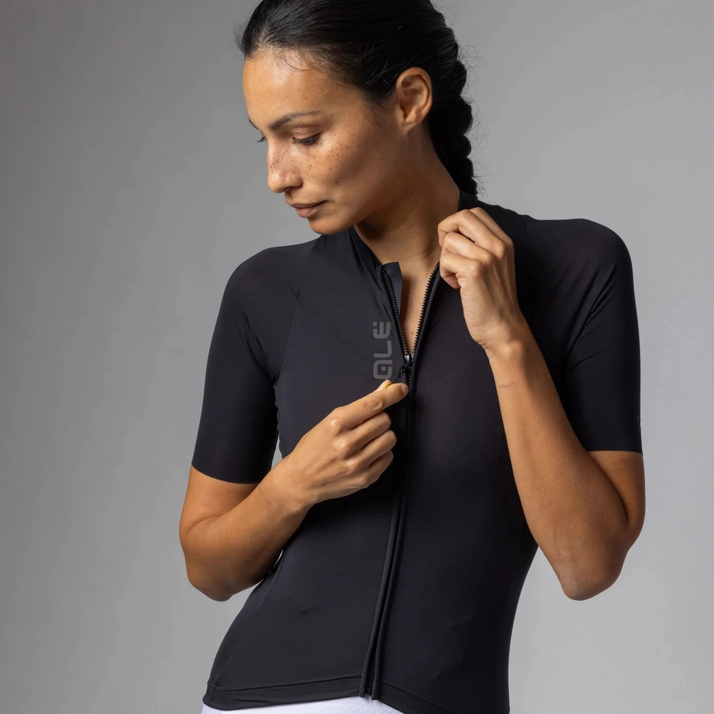 Ale Pragma Color Block women jersey - Black