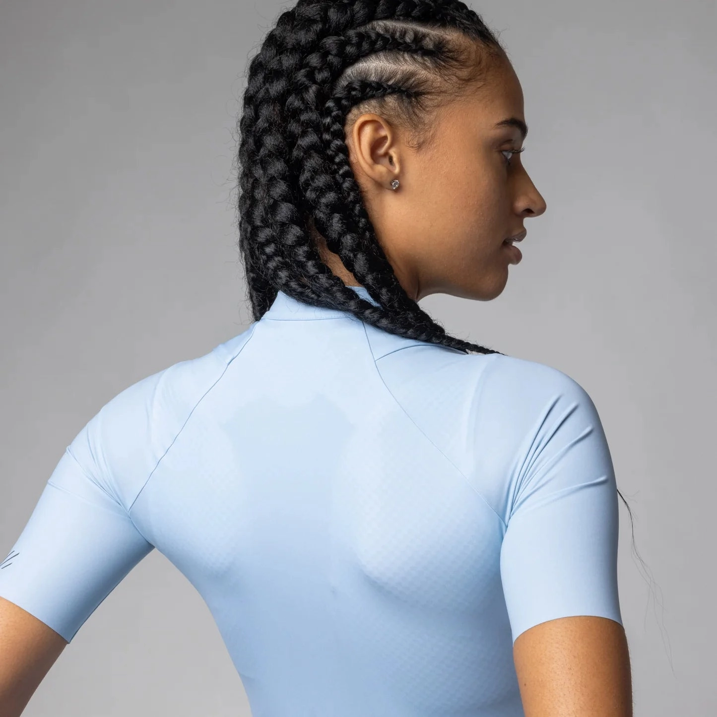 Ale Pragma Color Block women jersey - Light blue