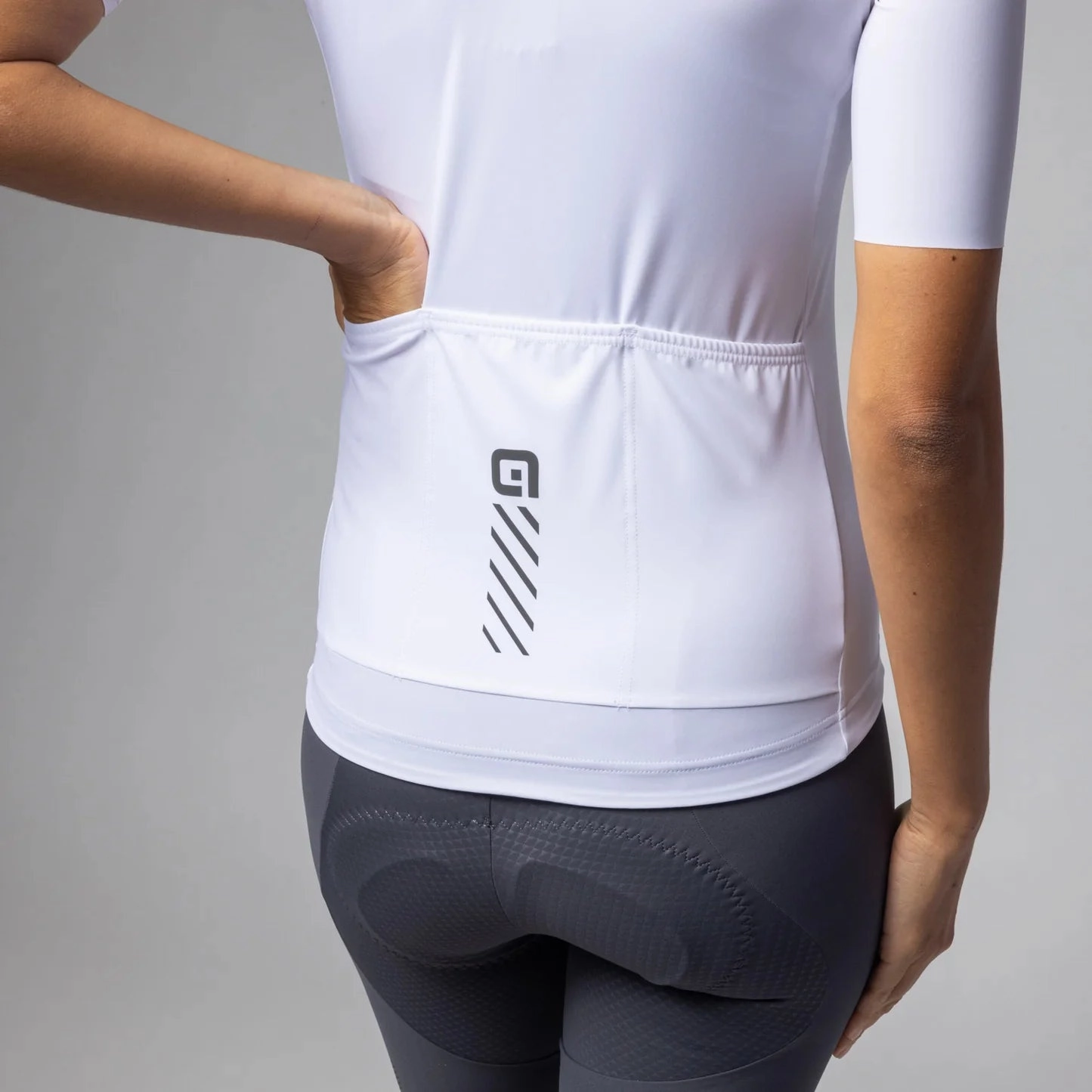 Ale Pragma Color Block women jersey - White