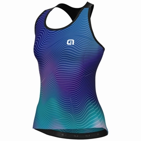 Ale PRAGMA Onda woman top - Blue