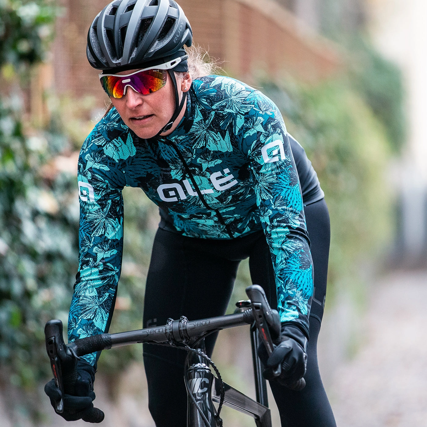 Ale PRR Amazzonia woman long sleeve jersey - Green