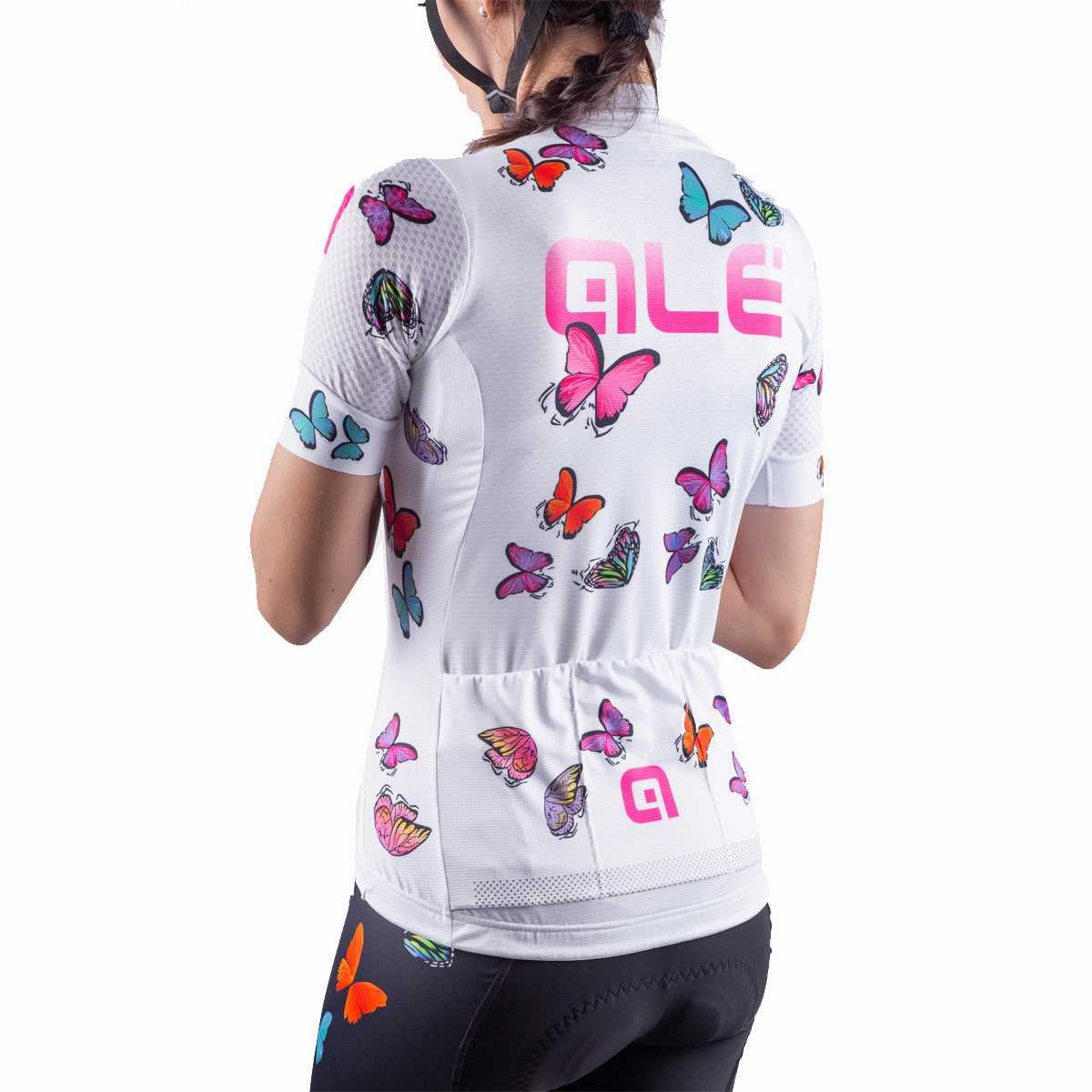 Ale PRR Butterfly women jersey - White